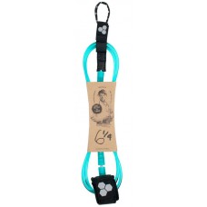 Leash Surf Channel Islands Dane Standard 6' 1/4'' Turquesa